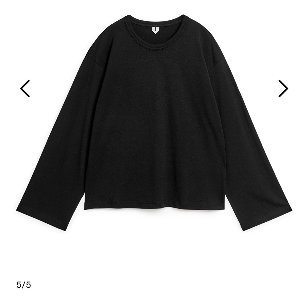 Arket Long Sleeve Oversized Tee
